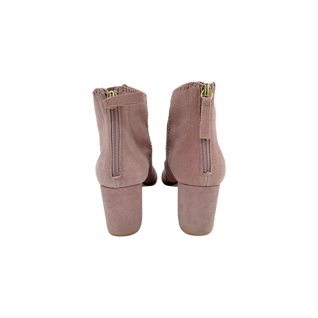 ANTHROPOLOGIE x Farylrobin Stitched Suede Ankle Boots 6.5 Farylrobin