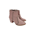 ANTHROPOLOGIE x Farylrobin Stitched Suede Ankle Boots 6.5 Farylrobin