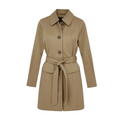 ANTHROPOLOGIE x PLENTY by TRACY REESE Corin Peplum Trench Coat XS Anthropologie