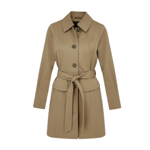 ANTHROPOLOGIE x PLENTY by TRACY REESE Corin Peplum Trench Coat XS