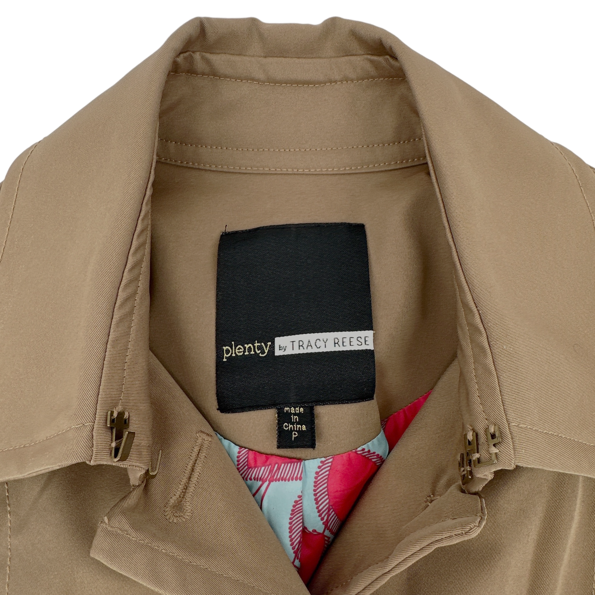 ANTHROPOLOGIE x PLENTY by TRACY REESE Corin Peplum Trench Coat XS Anthropologie