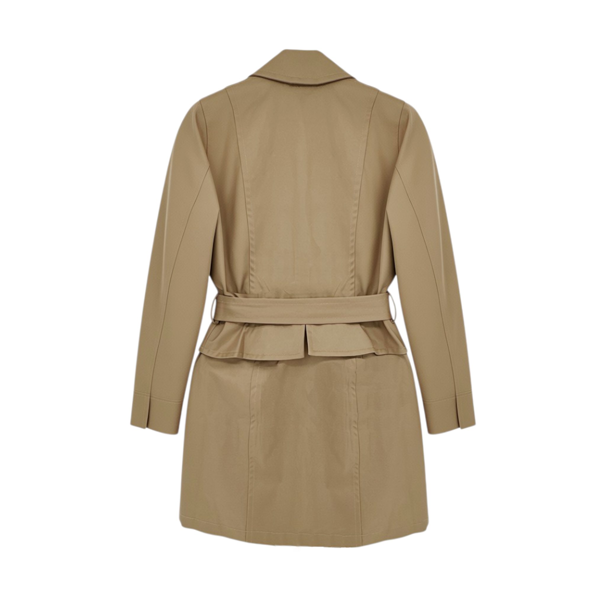 ANTHROPOLOGIE x PLENTY by TRACY REESE Corin Peplum Trench Coat XS Anthropologie