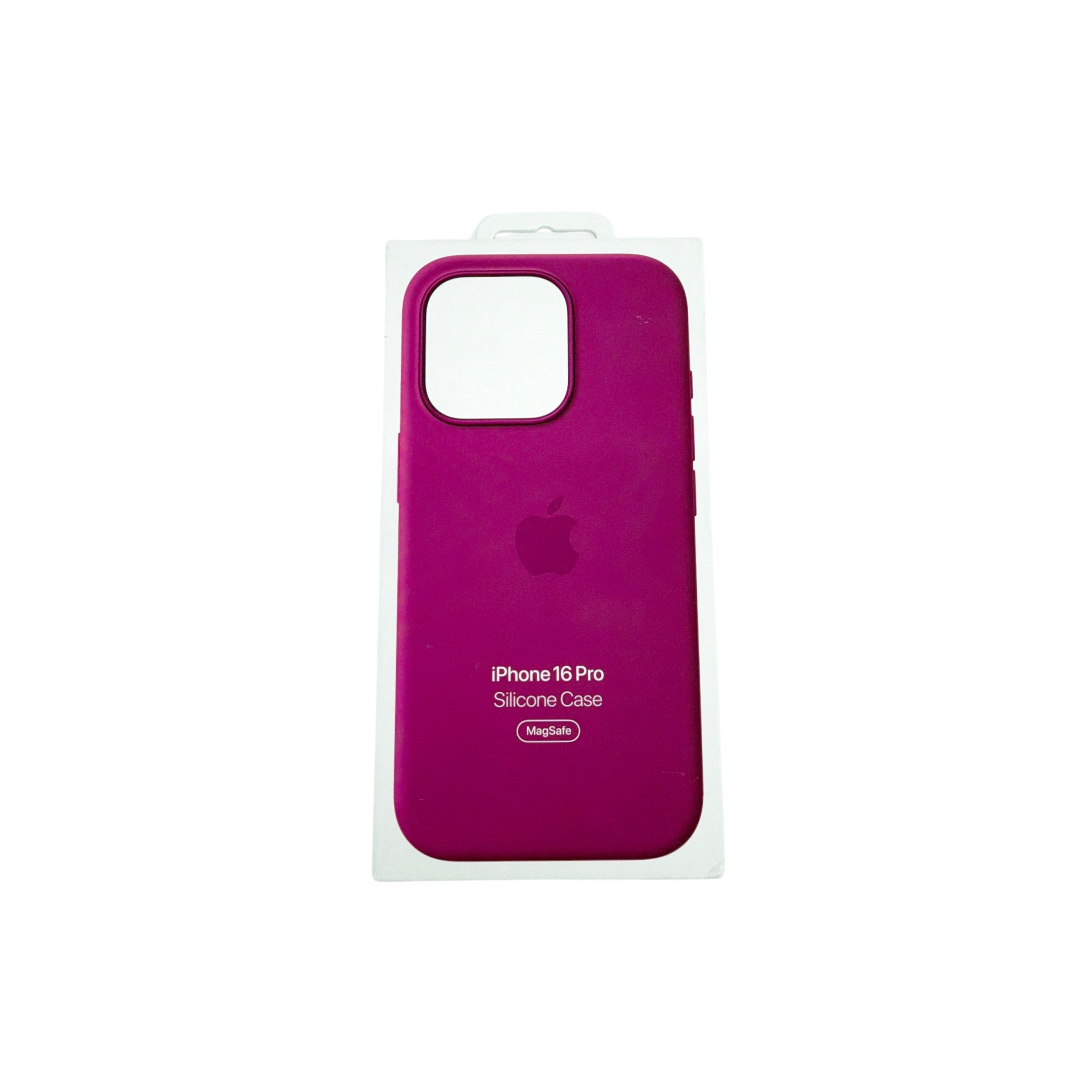 APPLE iPhone 16 Pro Silicone Case with MagSafe in Fuchsia Apple