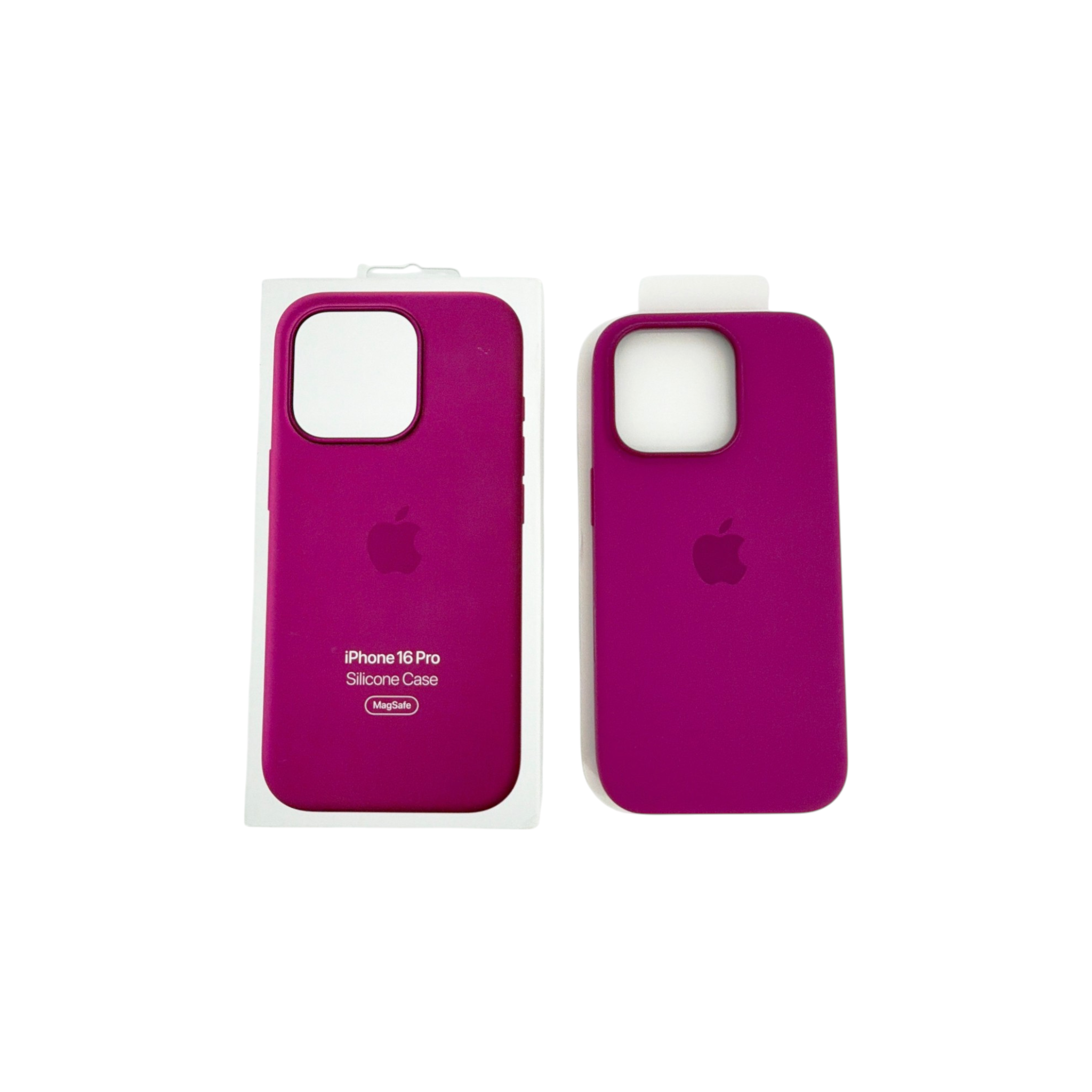 APPLE iPhone 16 Pro Silicone Case with MagSafe in Fuchsia Apple