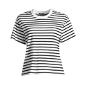 ATM Anthony Thomas Melillo Classic Jersey Striped Short Sleeve Boy Tee XS ATM Anthony Thomas Melillo
