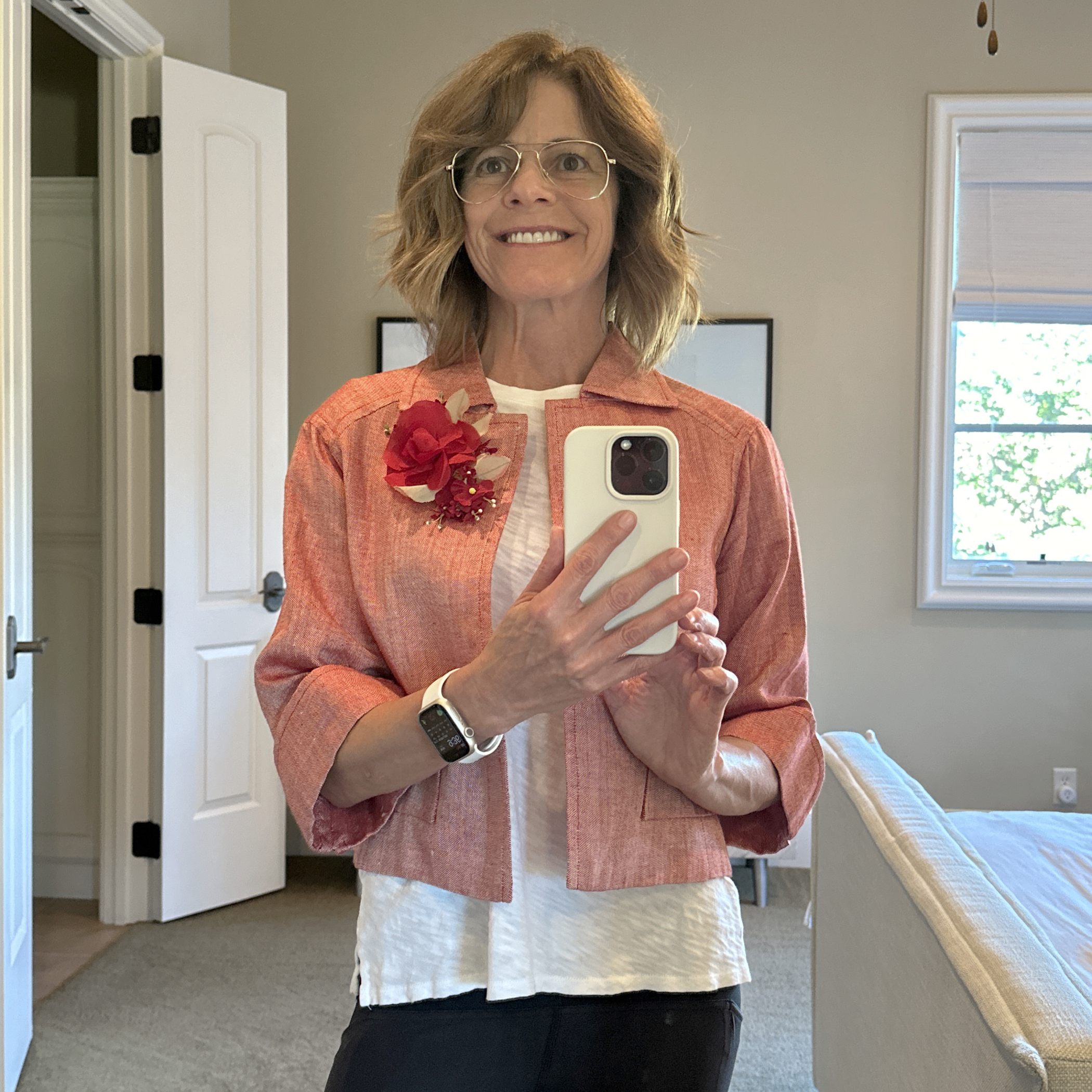 GUCCI Silk Floral Brooch