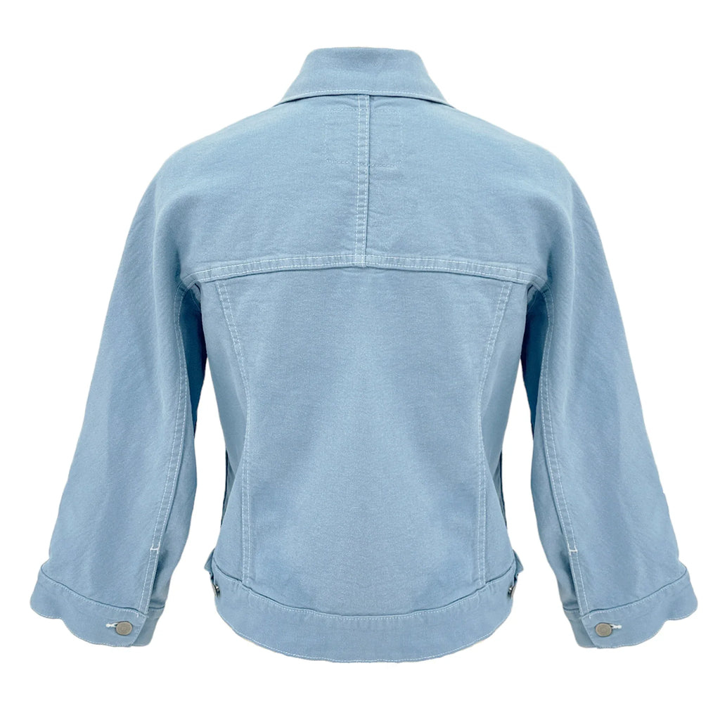 DENIMIST Moore Trucker Jacket in Malibu Blue M - flyKAMP