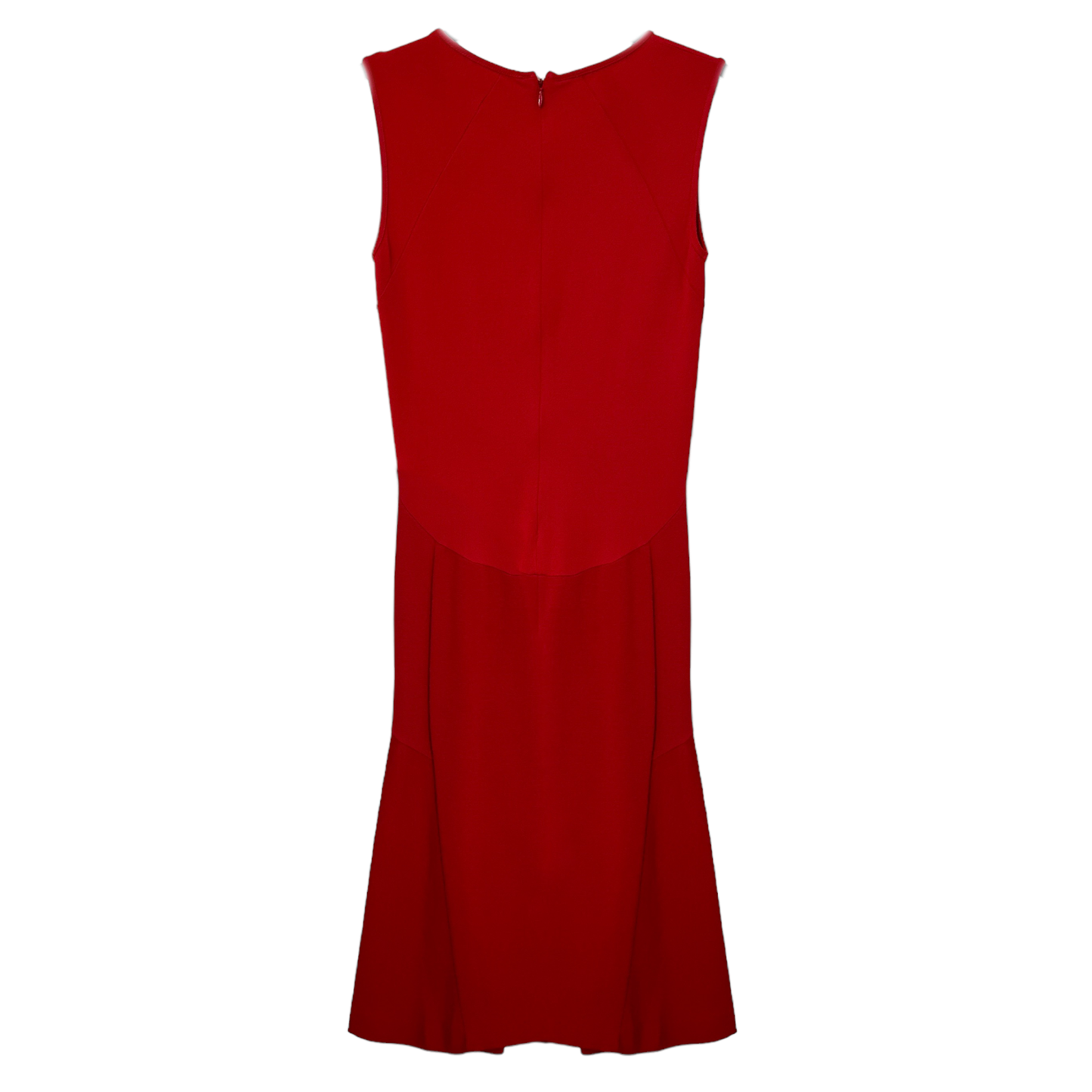 STELLA MCCARTNEY Paneled Sleeveless Dress in Red Size XS