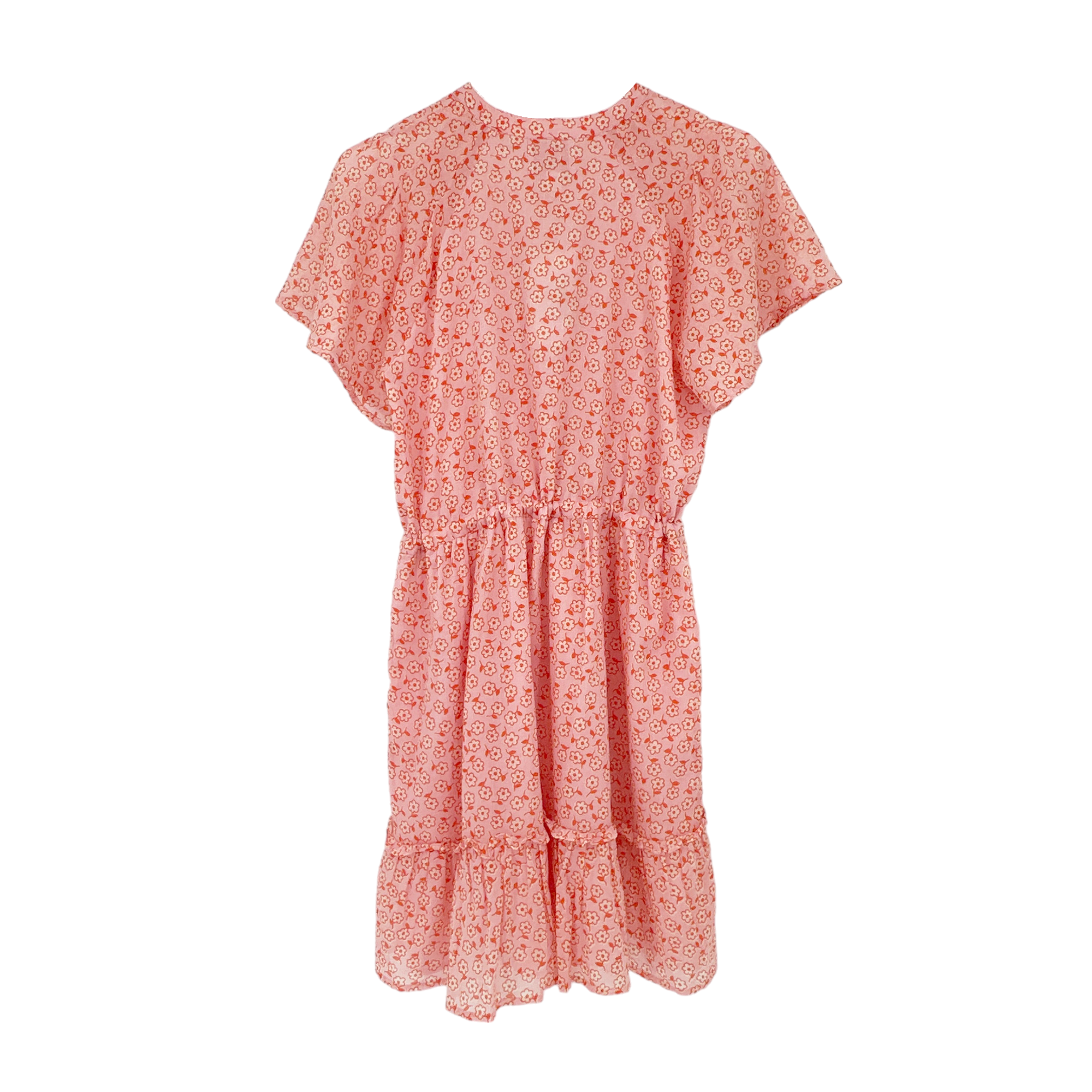 BANJANAN Rhonda Dress Scattered Daisy Orchid Pink S Banjanan
