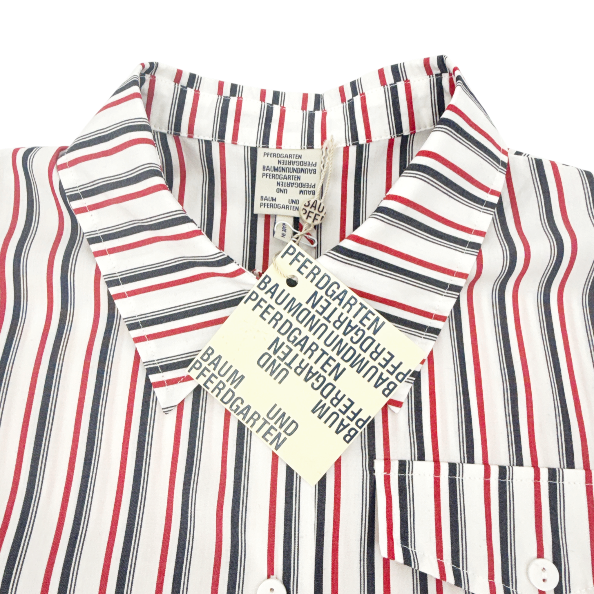 BAUM UND PFERDGARTEN Bryce Blouse Haute Red Stripe FR36|US4|S Baum Und Pferdgarten
