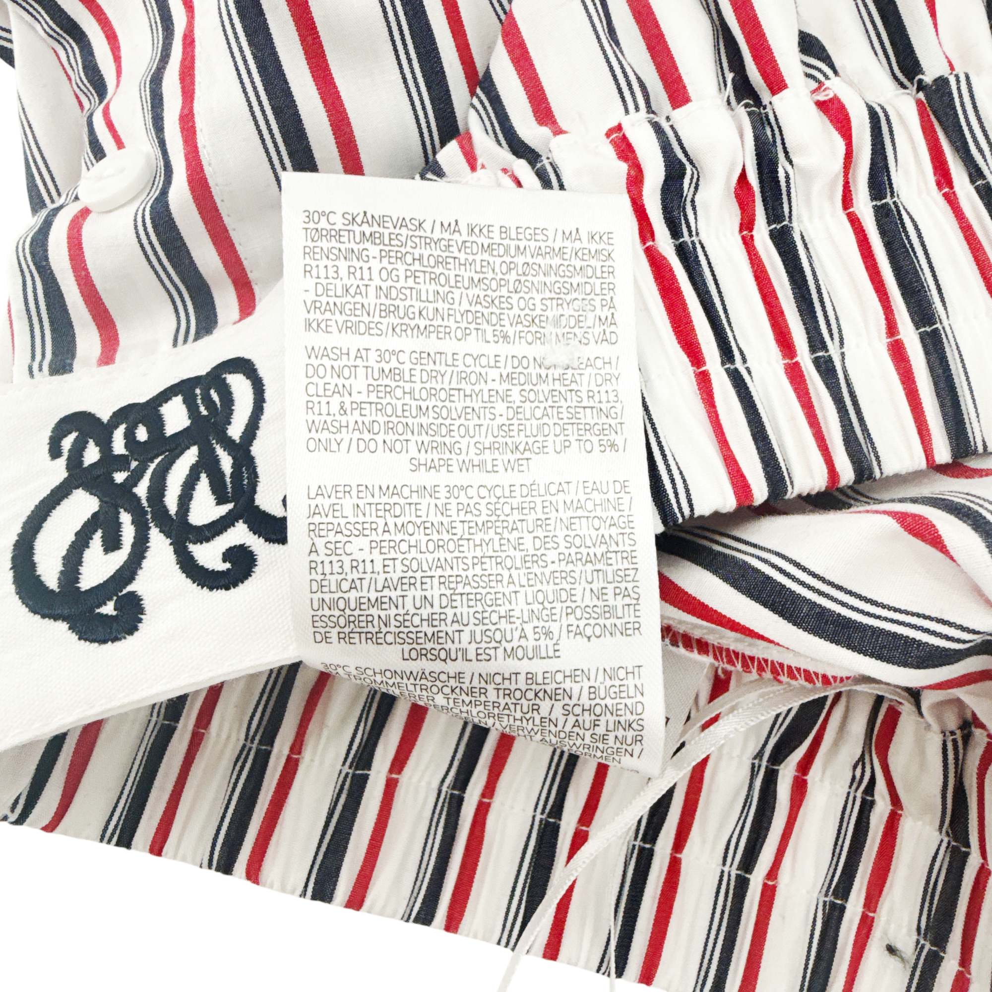 BAUM UND PFERDGARTEN Natie Shorts Haute Red Stripe FR34|US2|XS Baum Und Pferdgarten