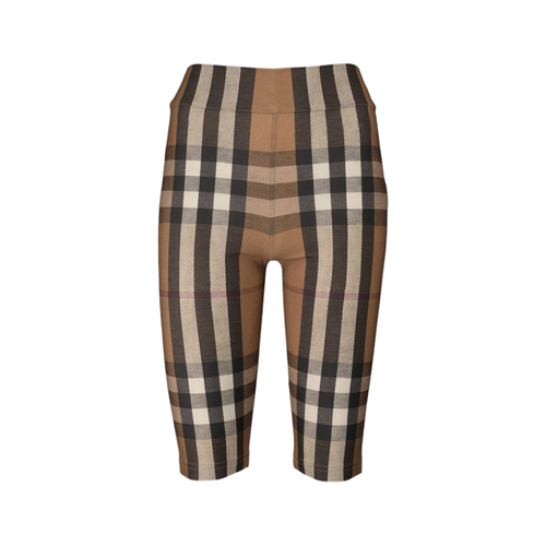 BURBERRY Andrea Check Biker Short XS Burberry