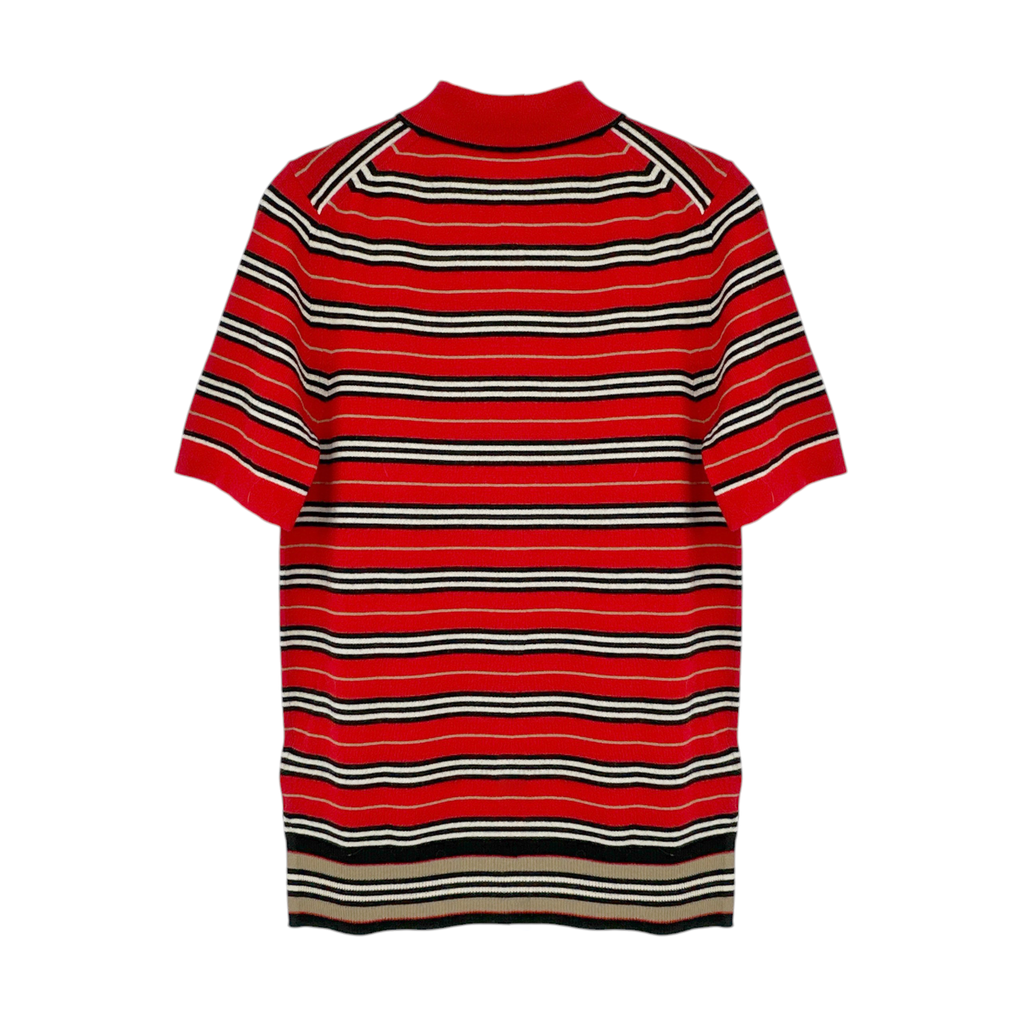 BURBERRY Beaford Merino Wool Polo S Burberry