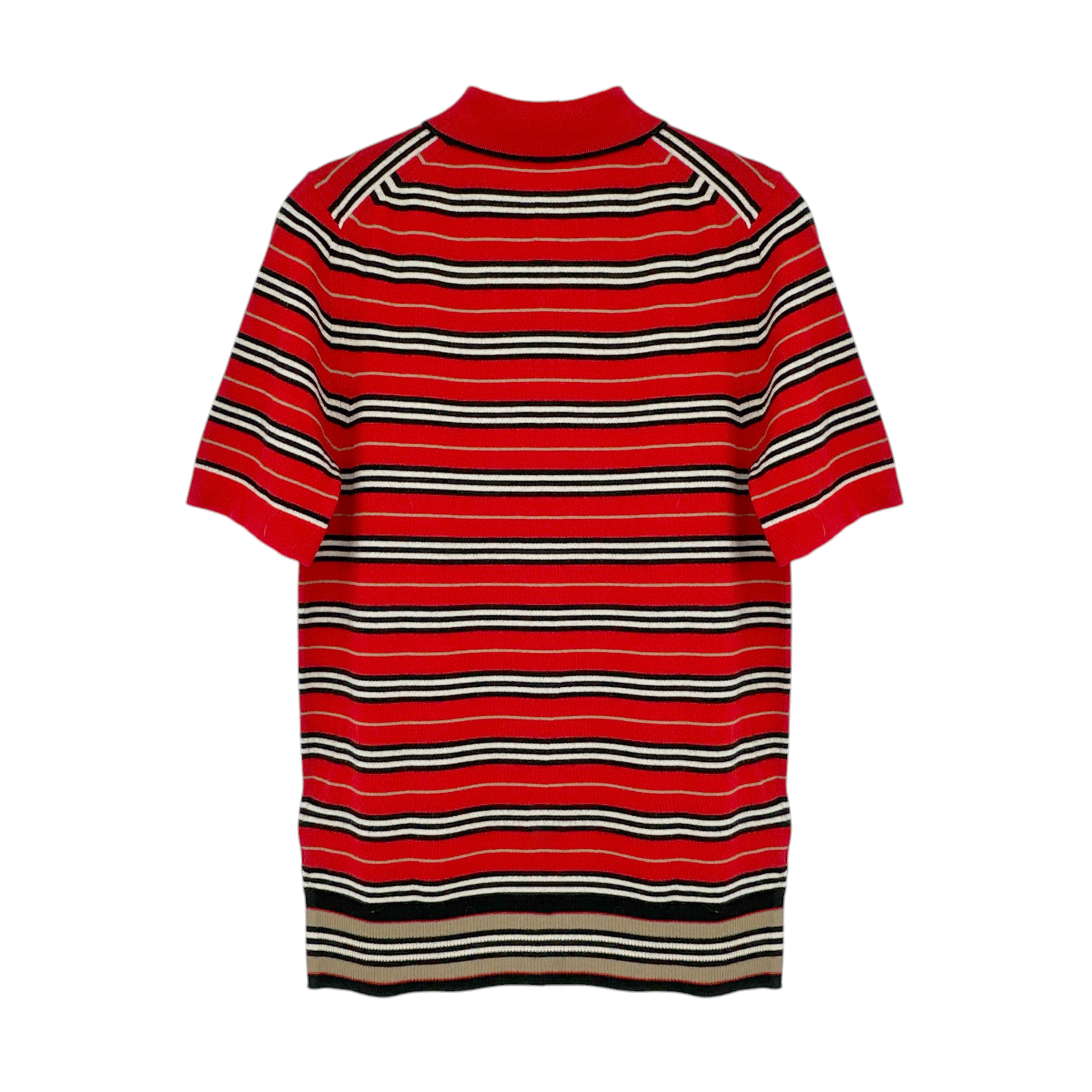 BURBERRY Beaford Merino Wool Polo S Burberry