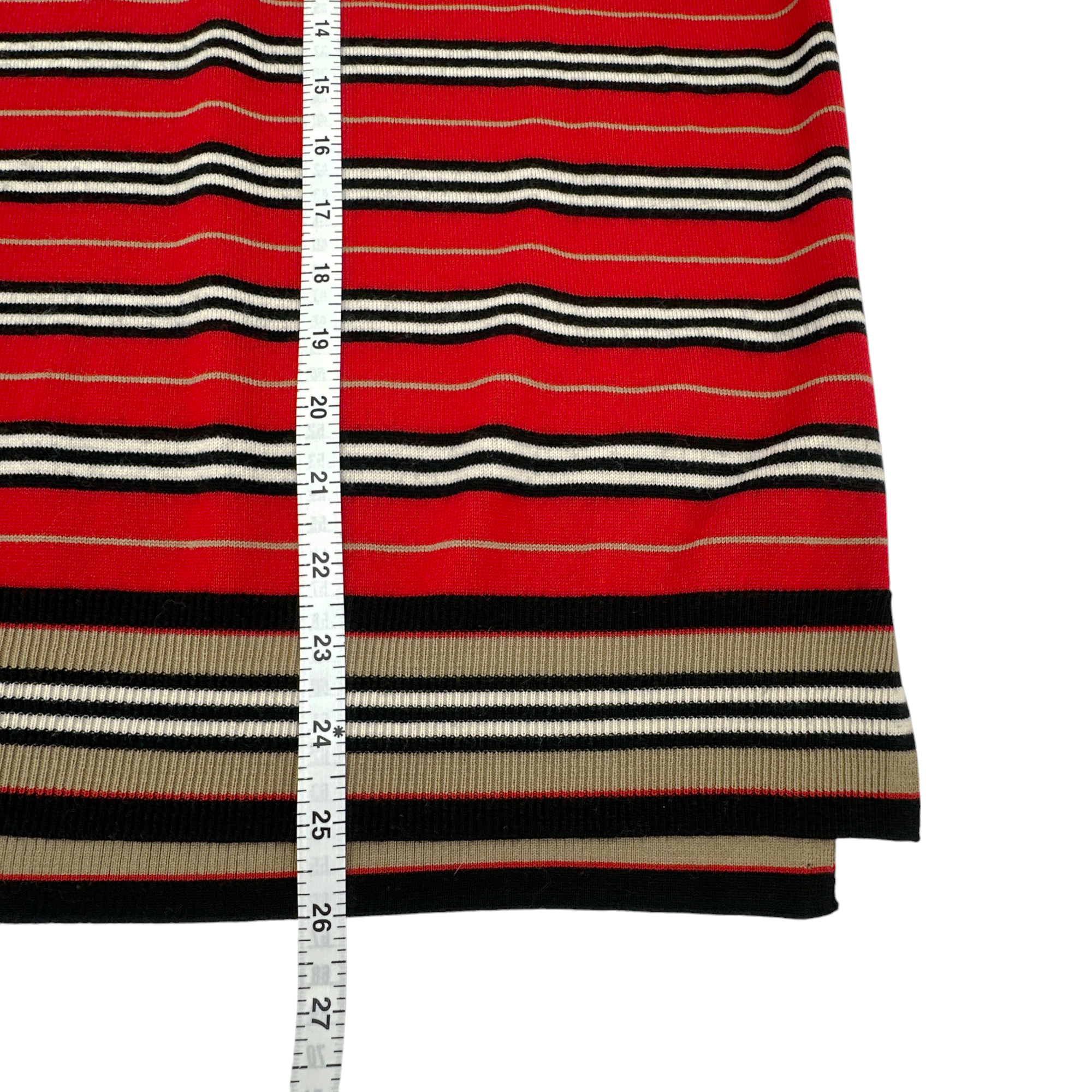 BURBERRY Beaford Merino Wool Polo S Burberry