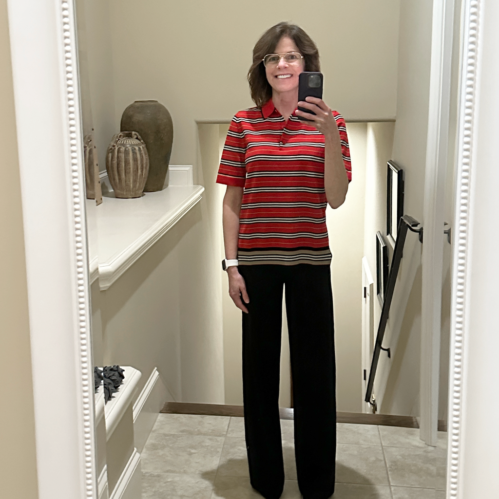 BURBERRY Beaford Merino Wool Polo S Burberry