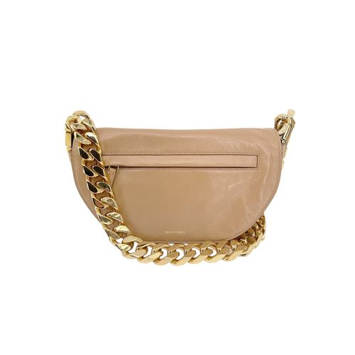 BURBERRY Small Soft Olympia Bag in Modern Beige Burberry