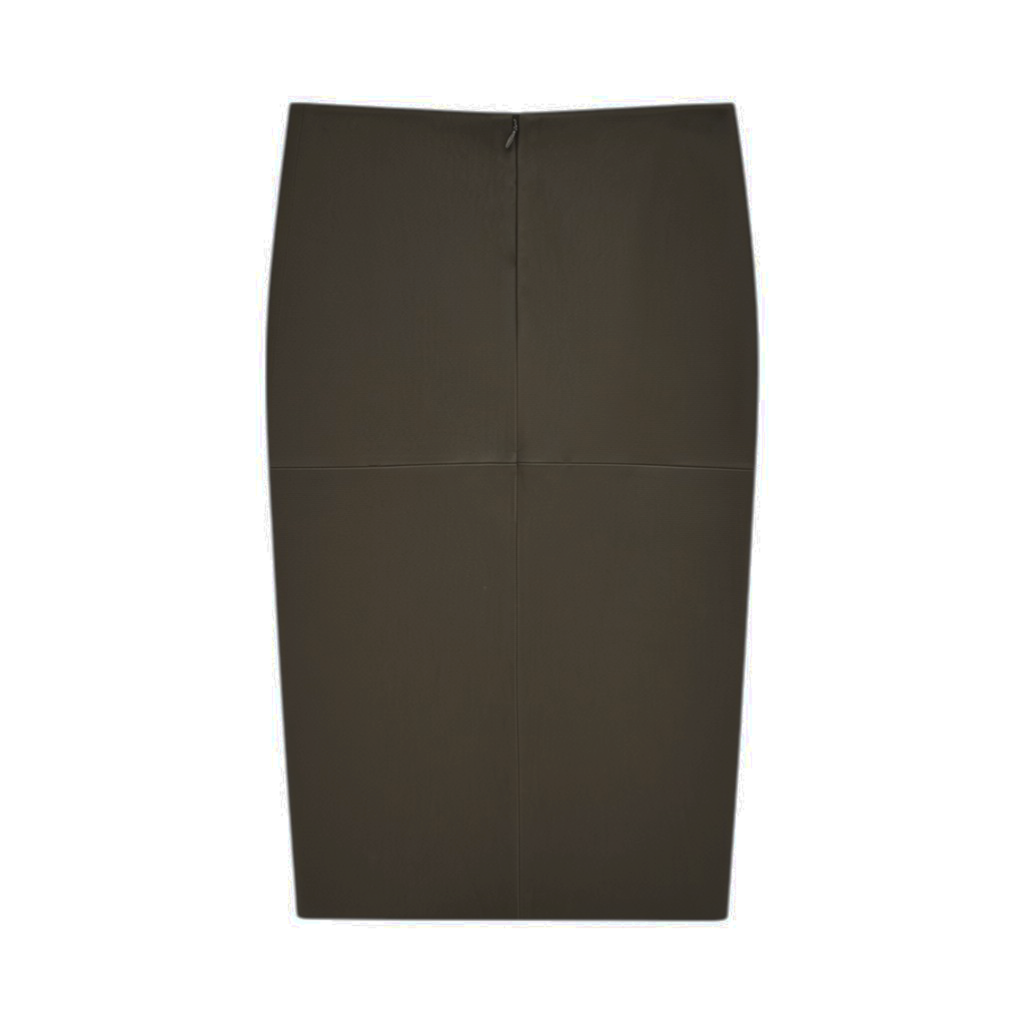 By MALENE BIRGER Floridia Stretch Leather Midi Skirt FR32|XS By Malene Birger