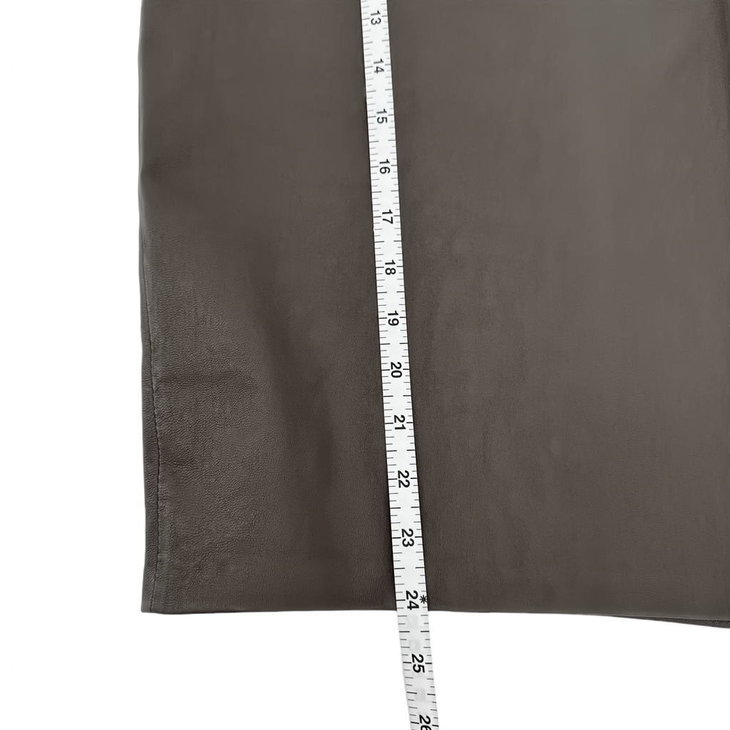 By MALENE BIRGER Floridia Stretch Leather Midi Skirt FR32|XS By Malene Birger
