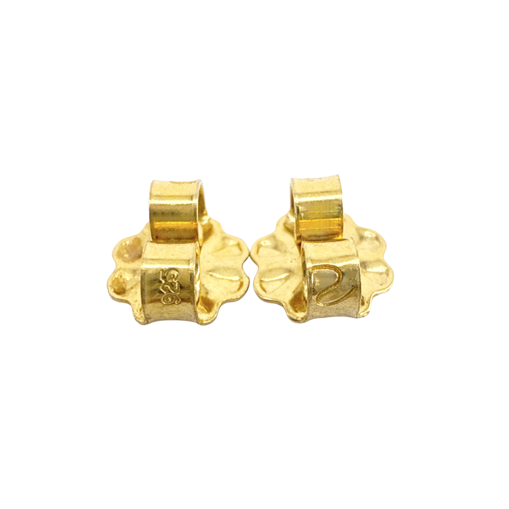 CHAN LUU Maiden Hoop Earrings in White Pearl Chan Luu