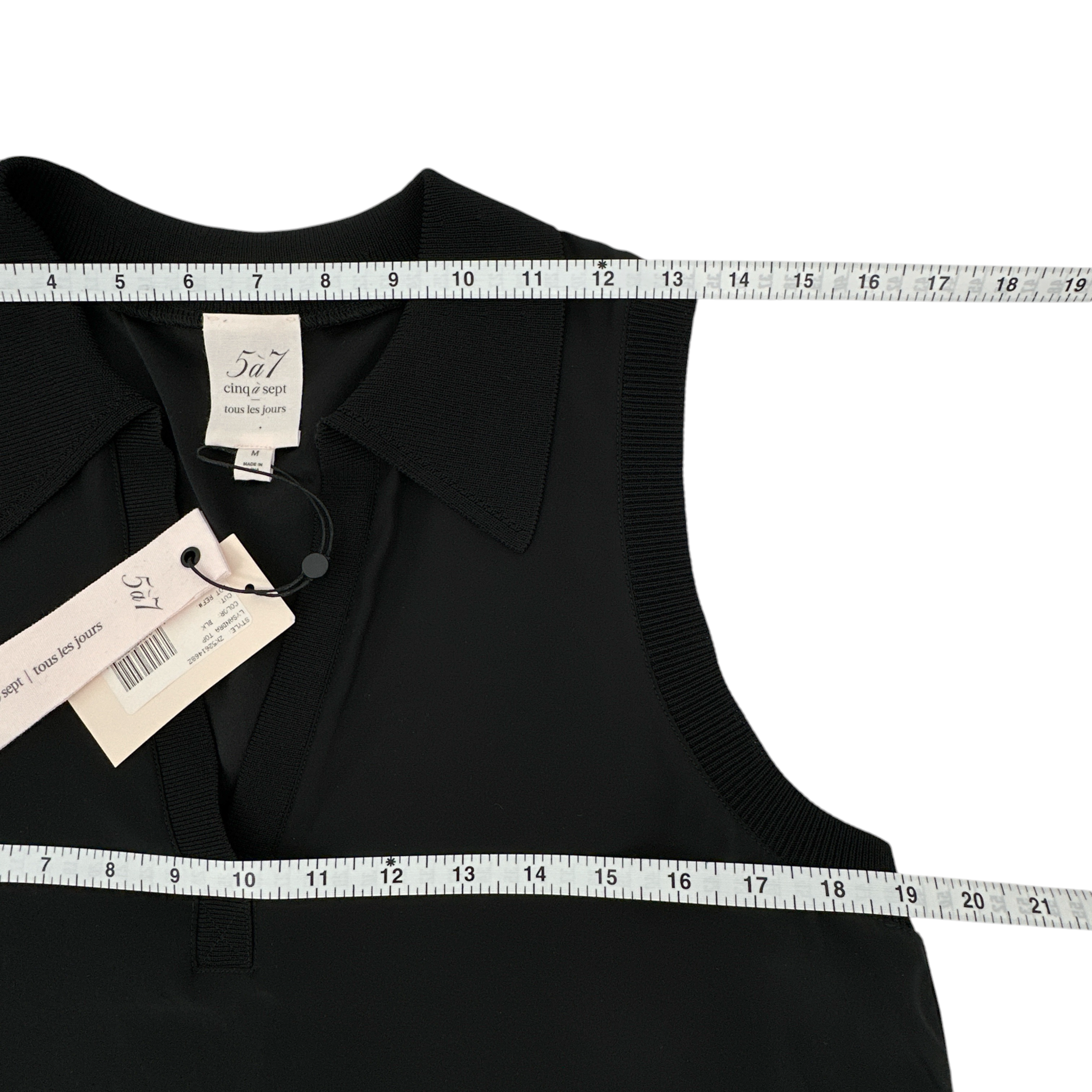 CINQ A SEPT Lysandra Silk Top M Cinq à Sept