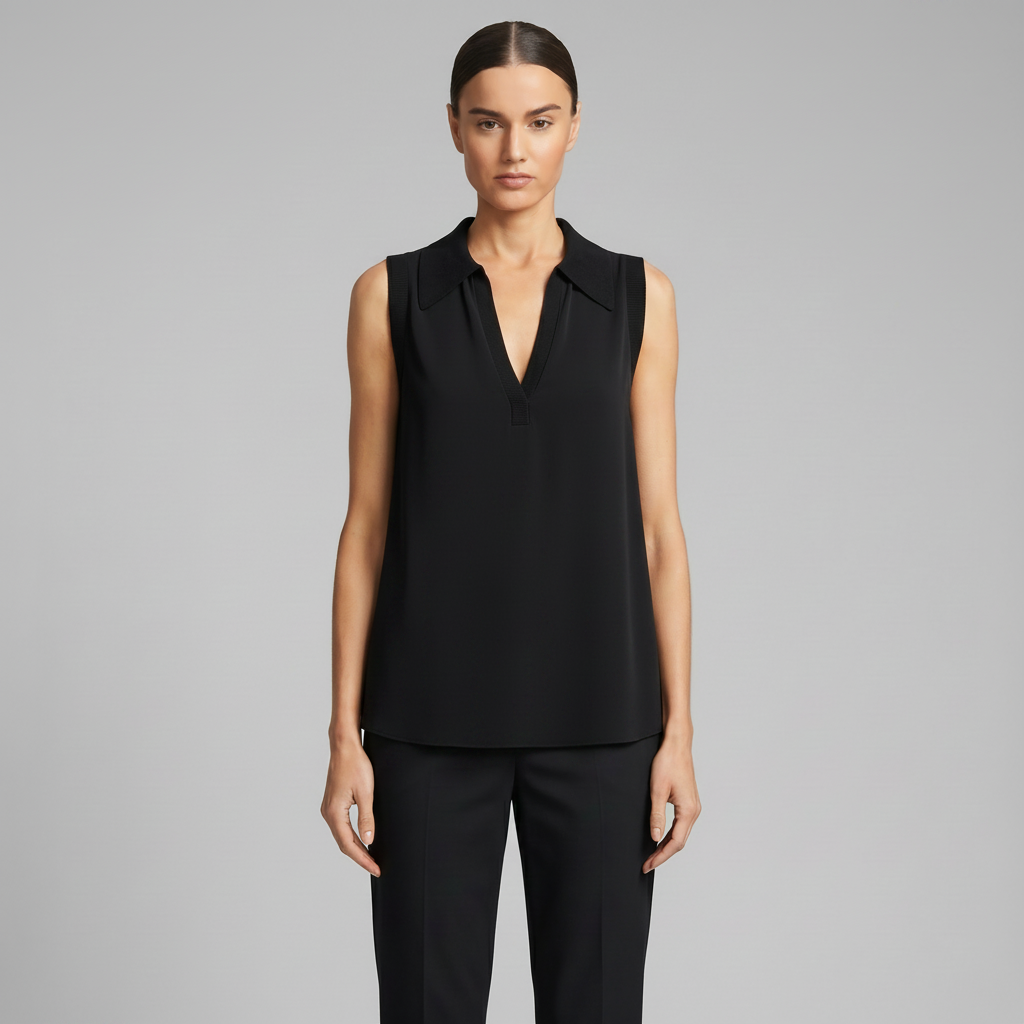 CINQ A SEPT Lysandra Silk Top M Cinq à Sept