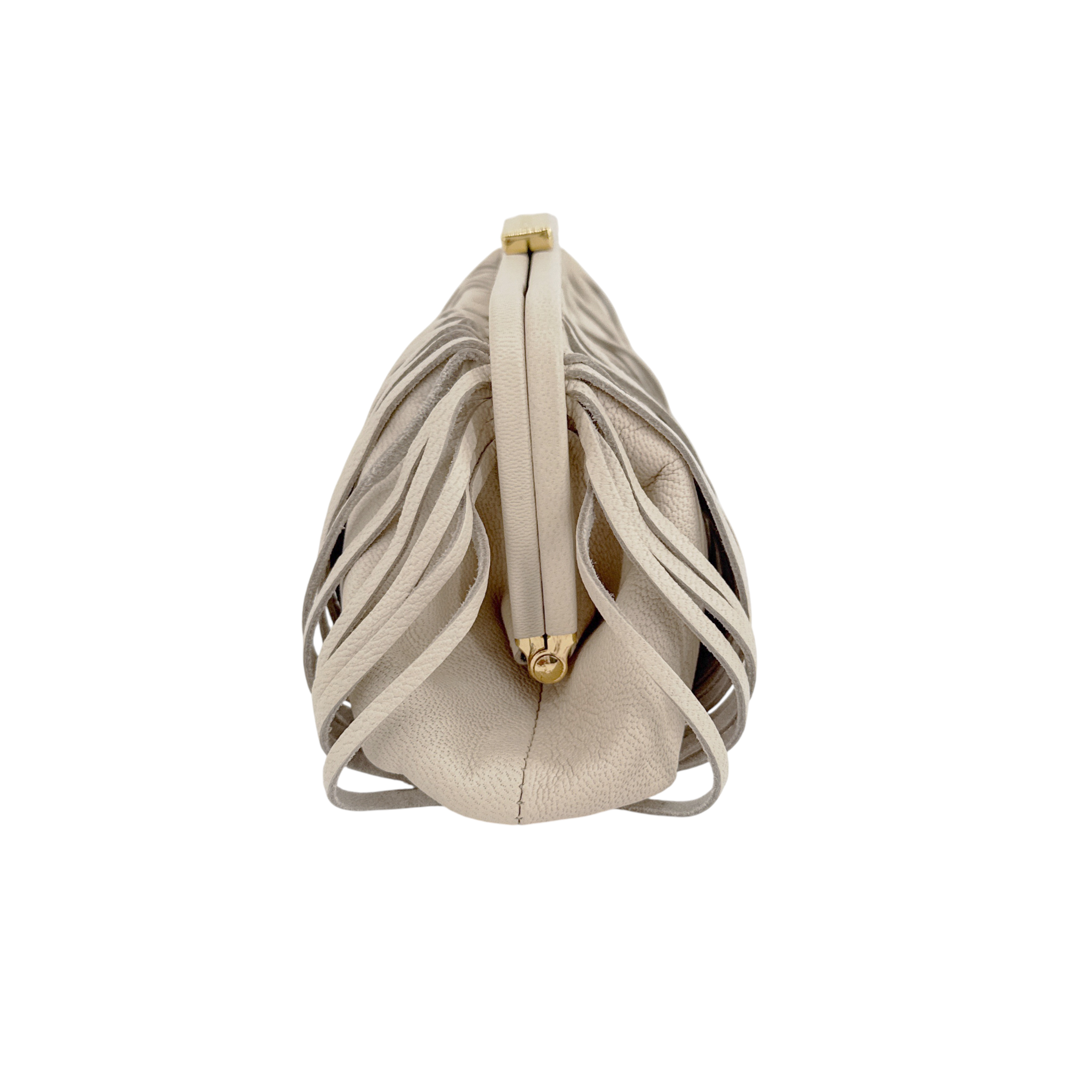 CLARE V. Fran Fran Bag in Cream Clare V.