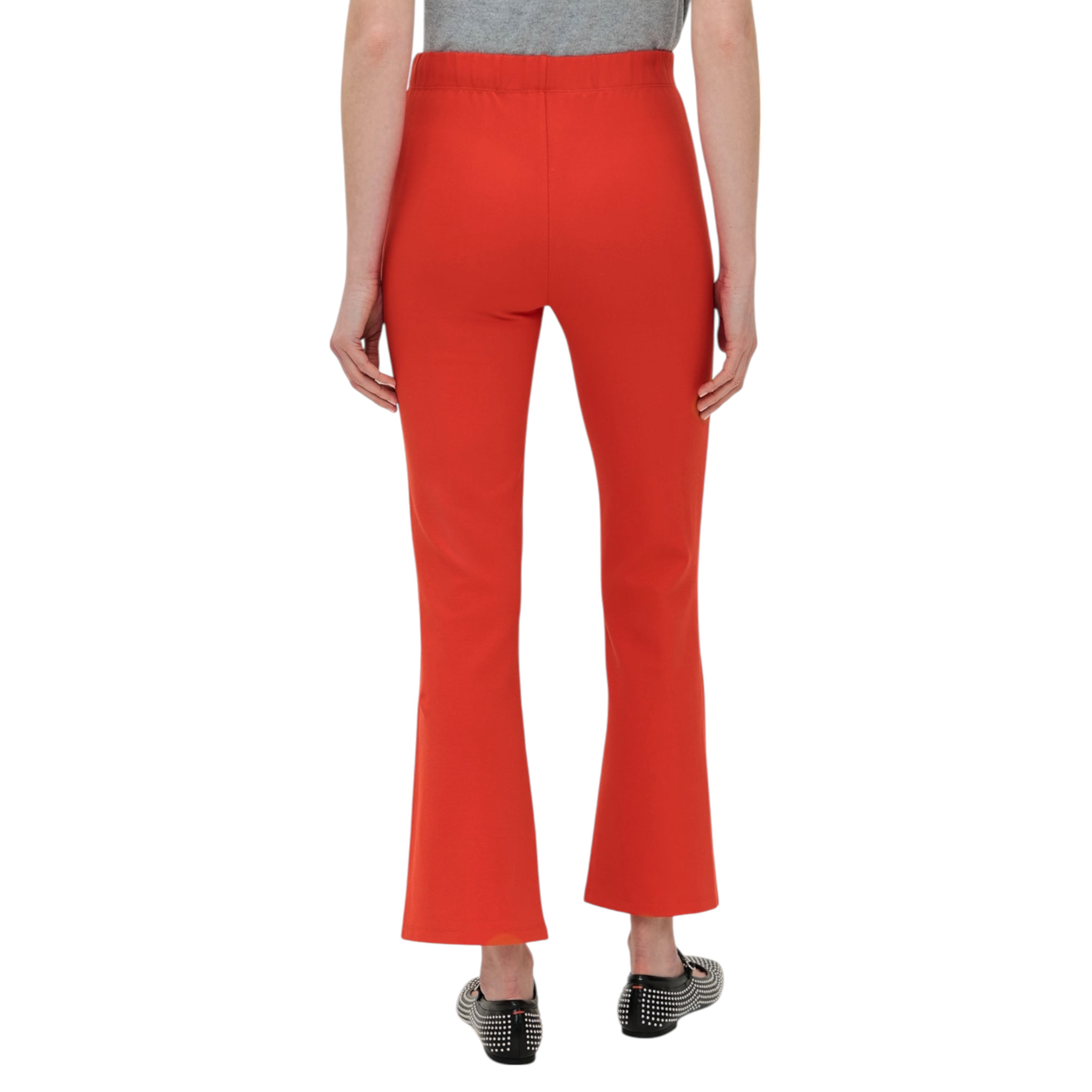CLARE V. Le Flare Pants in Bright Poppy XS Clare V.