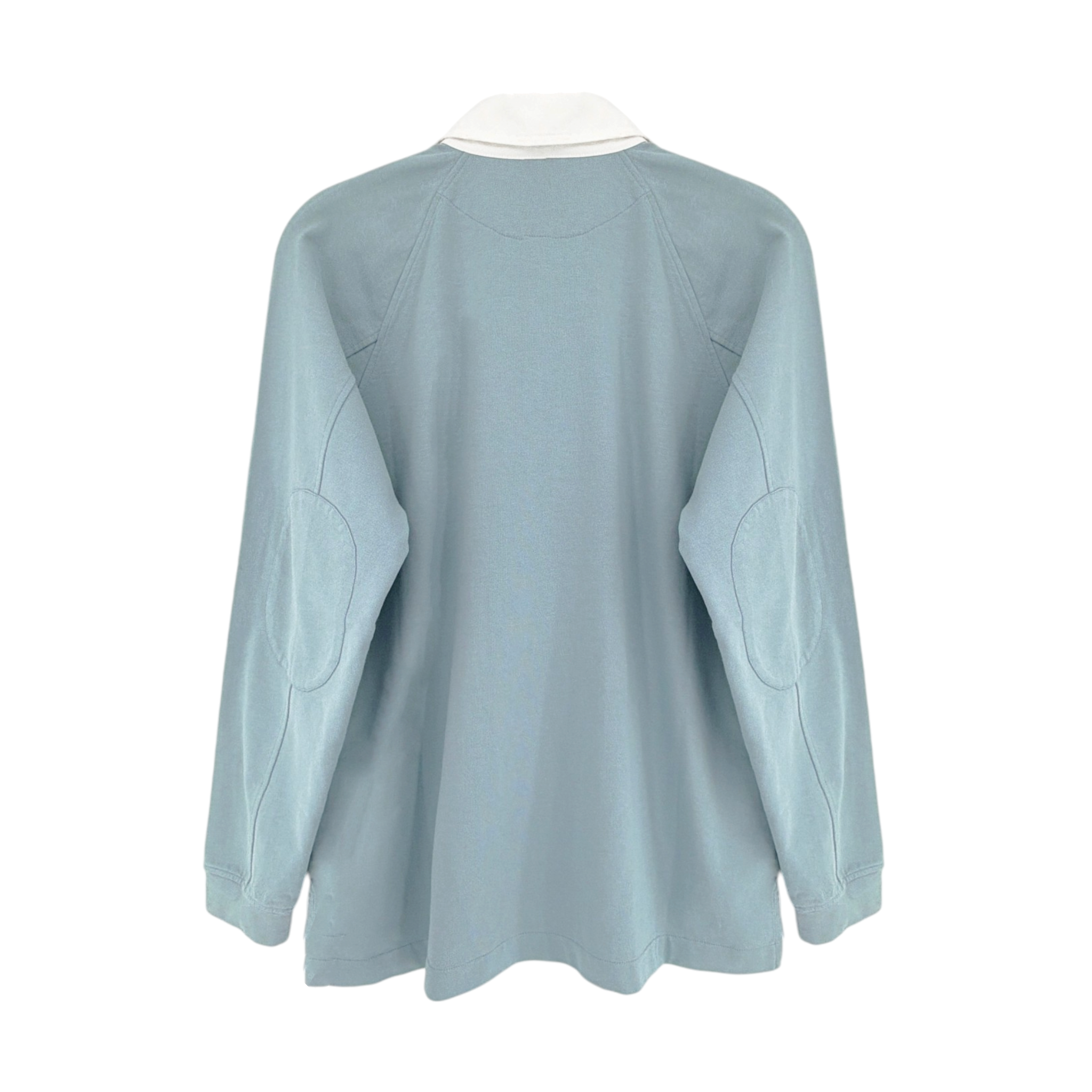 CLARE V. Le Rugby Shirt in Dusty Blue S Clare V.