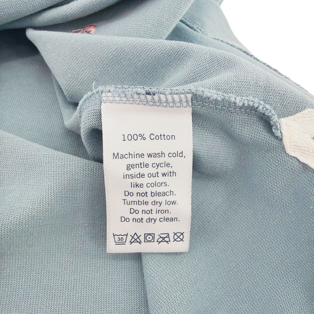 CLARE V. Le Rugby Shirt in Dusty Blue S Clare V.