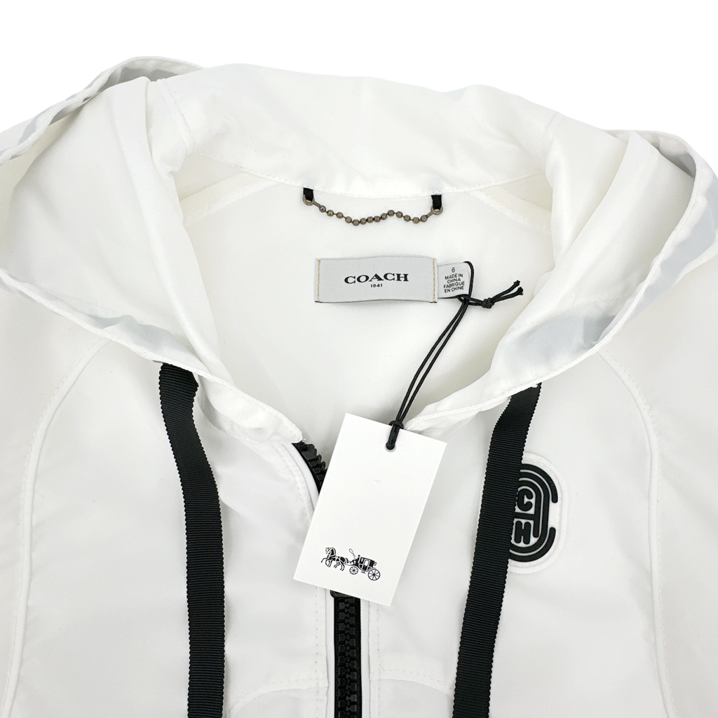 COACH 1941 Western Windbreaker in White M Coach 1941