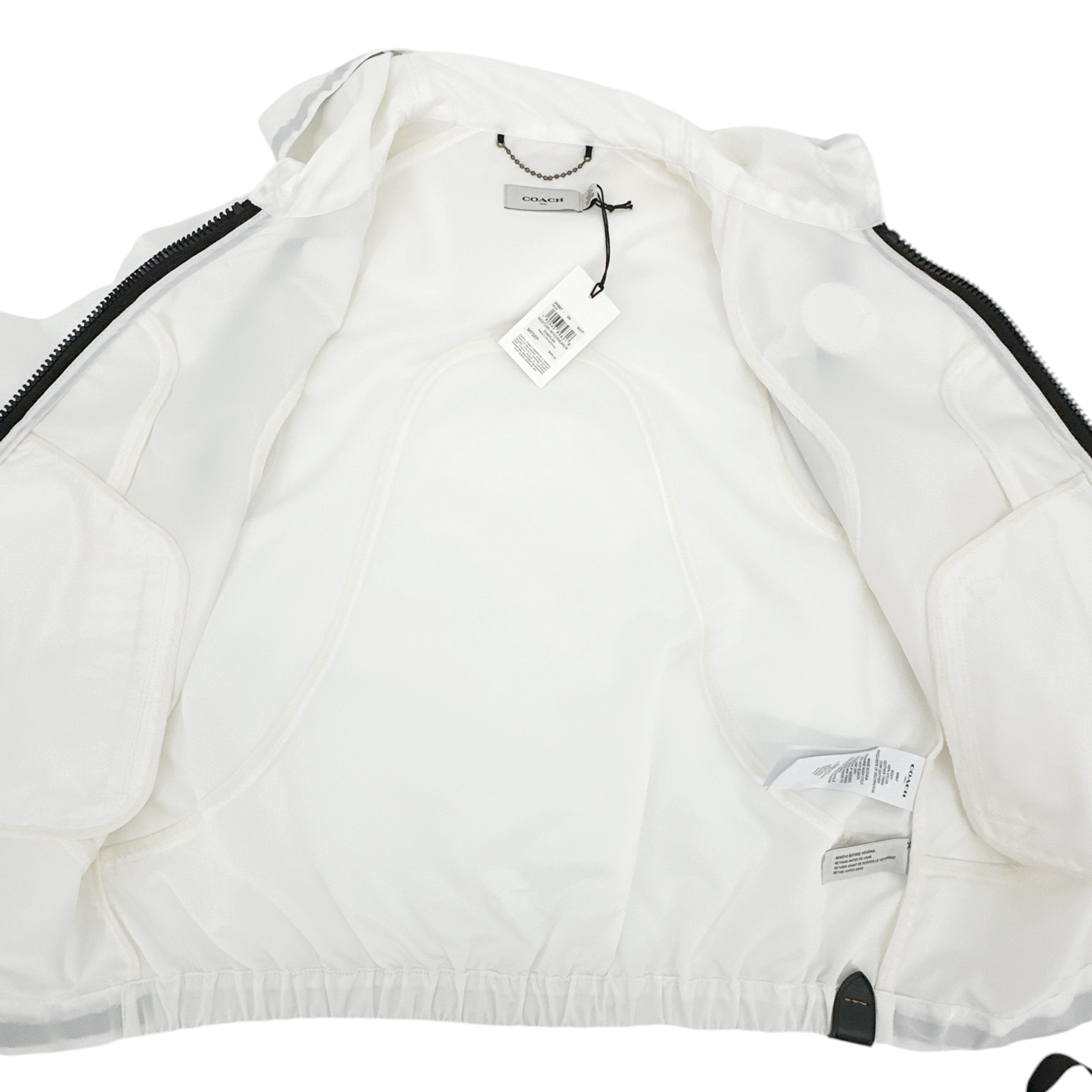 COACH 1941 Western Windbreaker in White M Coach 1941