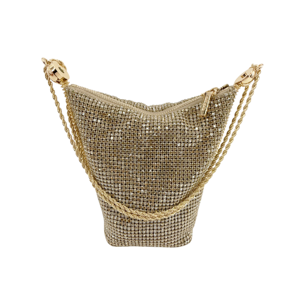 CULT GAIA Rue Wristlet Bag in Sand Dollar Cult Gaia