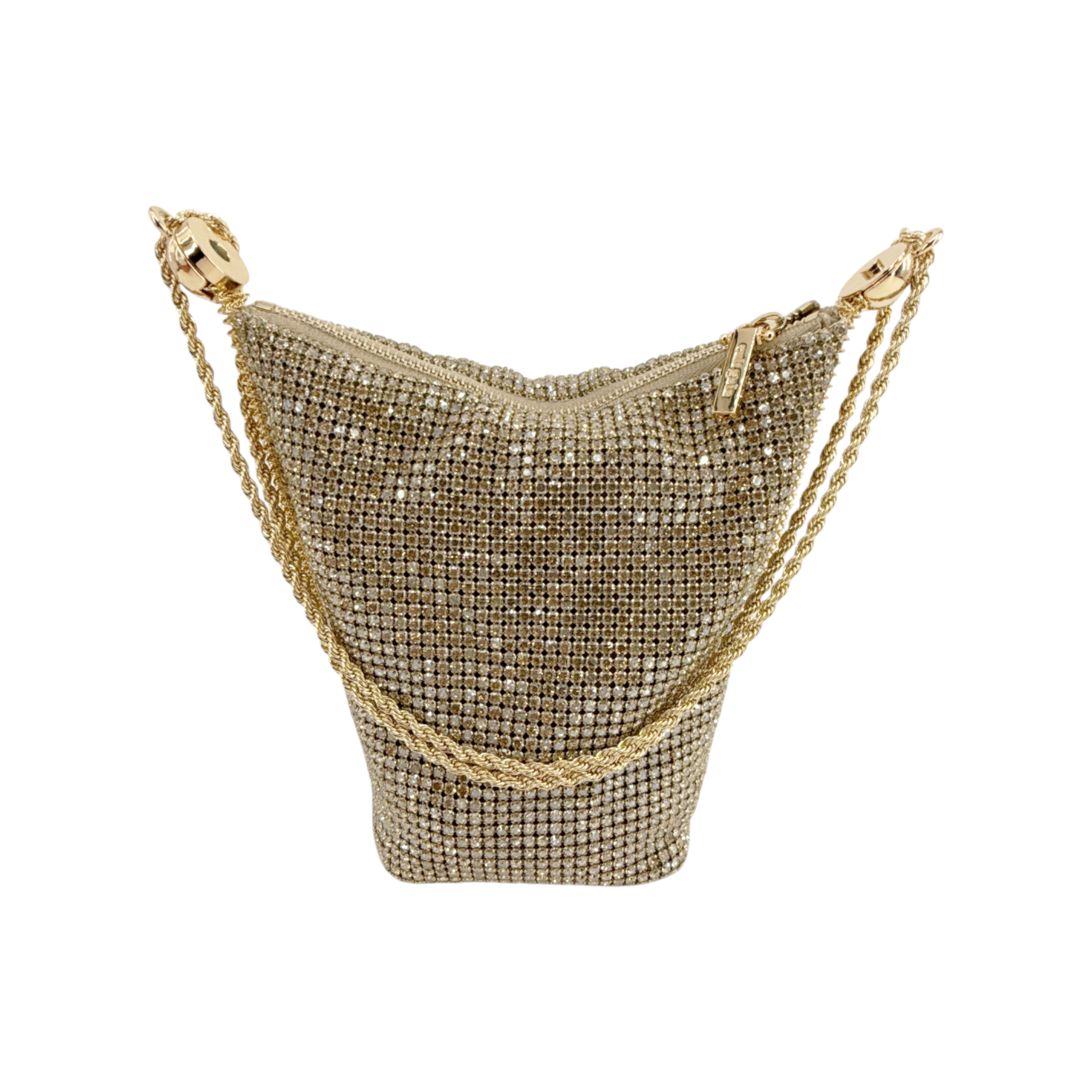 CULT GAIA Rue Wristlet Bag in Sand Dollar Cult Gaia