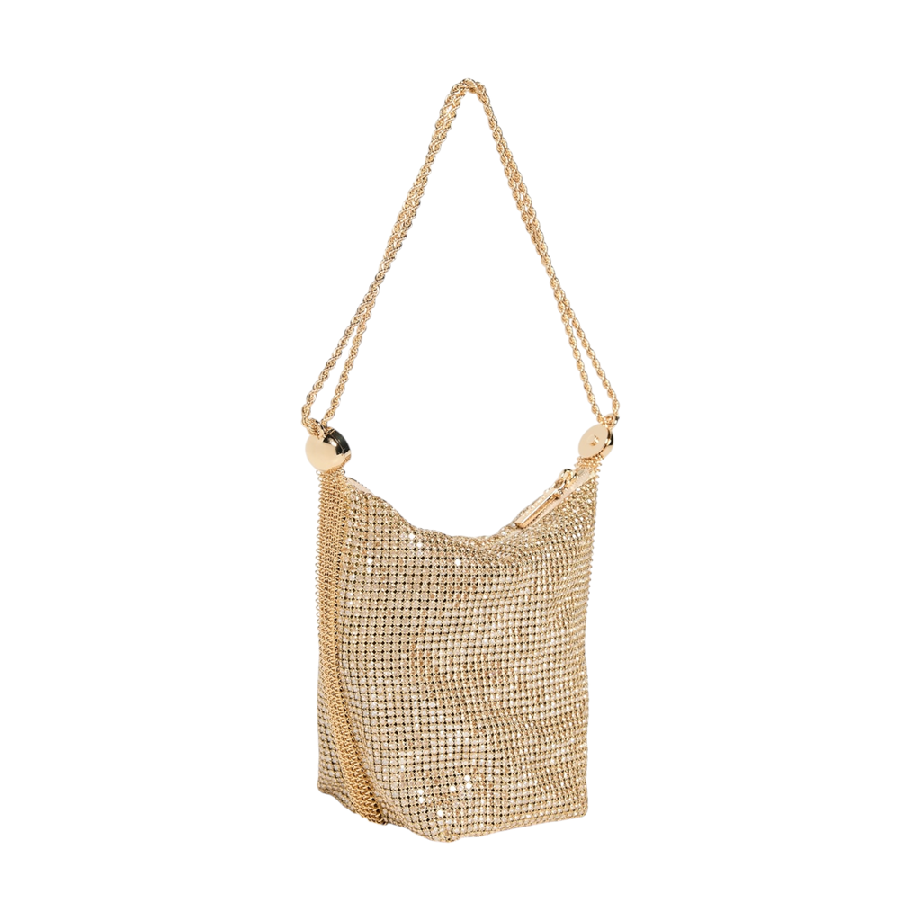 CULT GAIA Rue Wristlet Bag in Sand Dollar Cult Gaia