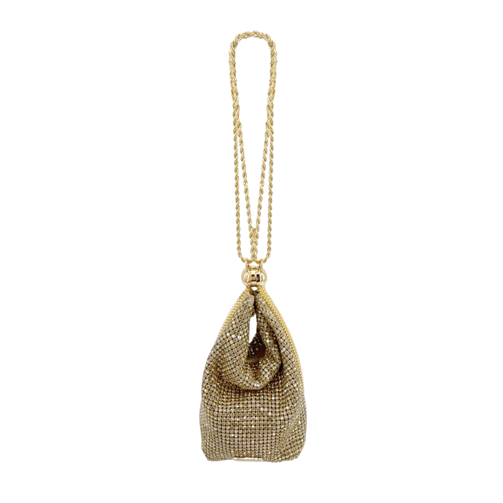 CULT GAIA Rue Wristlet Bag in Sand Dollar Cult Gaia