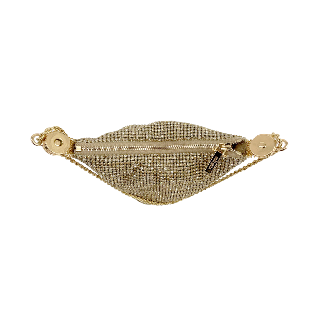 CULT GAIA Rue Wristlet Bag in Sand Dollar Cult Gaia