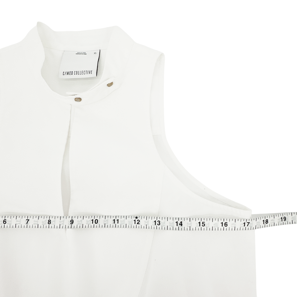 C/MEO Collective Not This Time Shirt in White XS C/MEO Collective