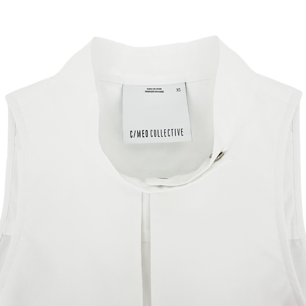 C/MEO Collective Not This Time Shirt in White XS C/MEO Collective
