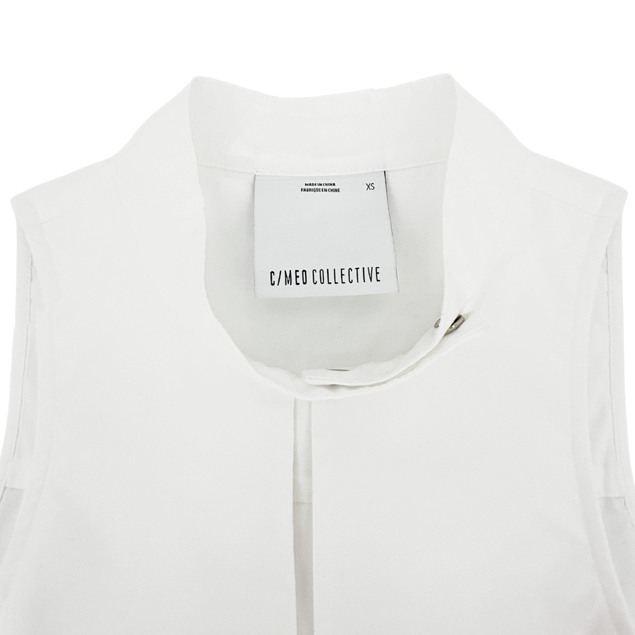 C/MEO Collective Not This Time Shirt in White XS C/MEO Collective