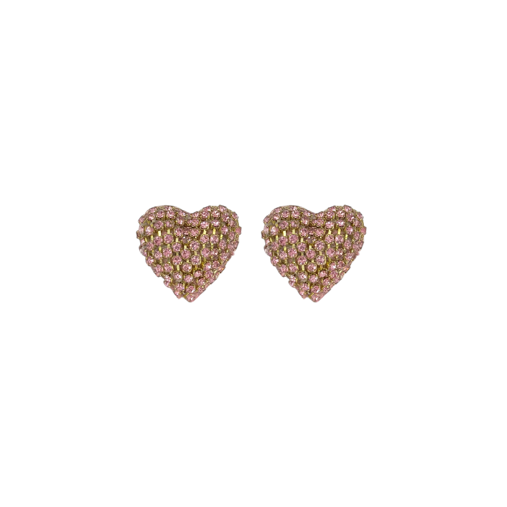 DEEPA GURNANI Esen Earrings in Pink Deepa Gurnani