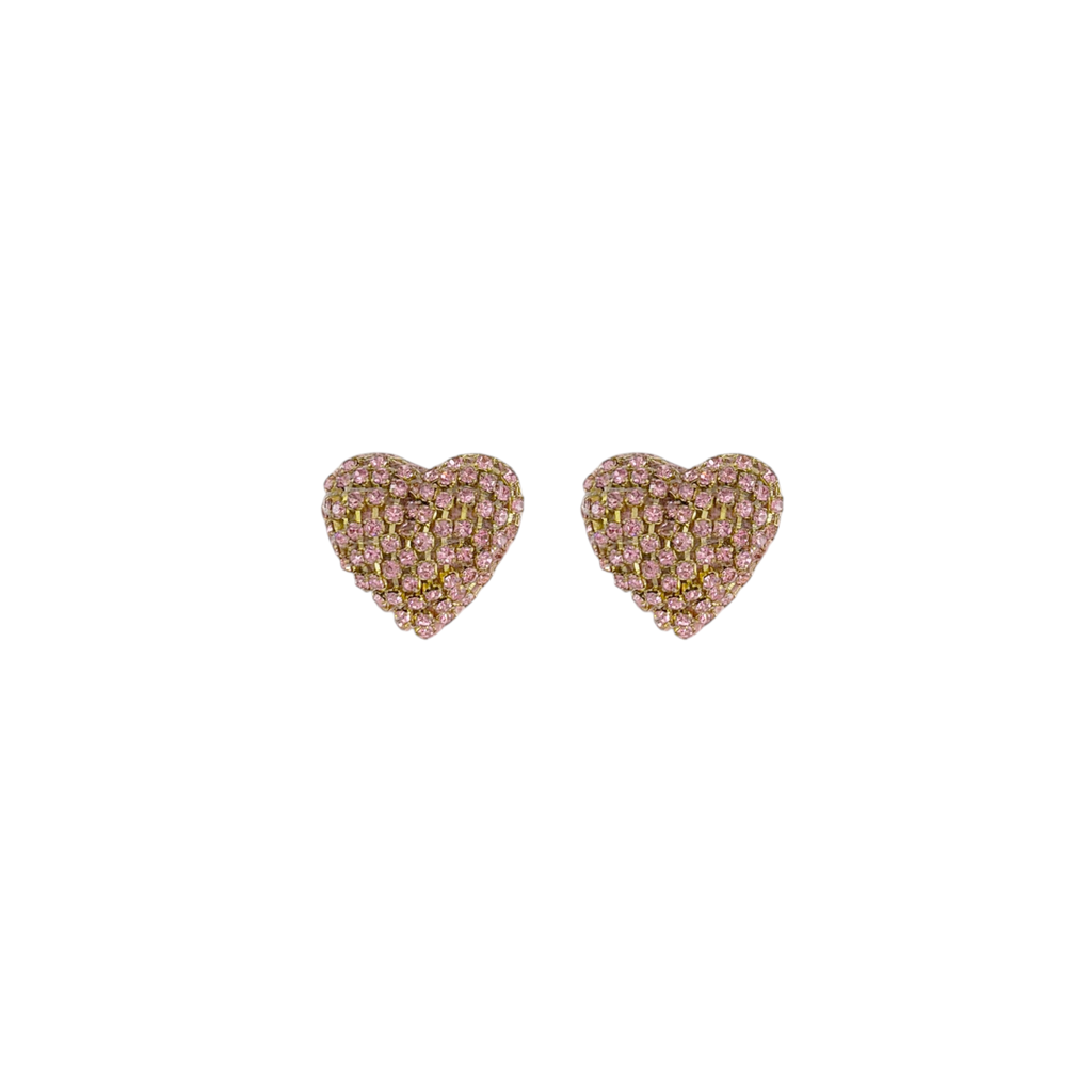 DEEPA GURNANI Esen Earrings in Pink Deepa Gurnani