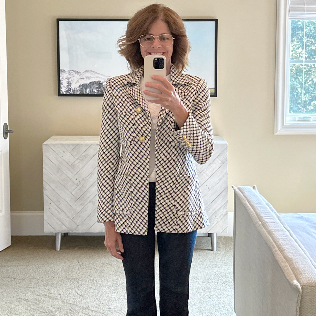 DEREK LAM 10 CROSBY Audrey Frayed Jacket 4 Derek Lam 10 Crosby