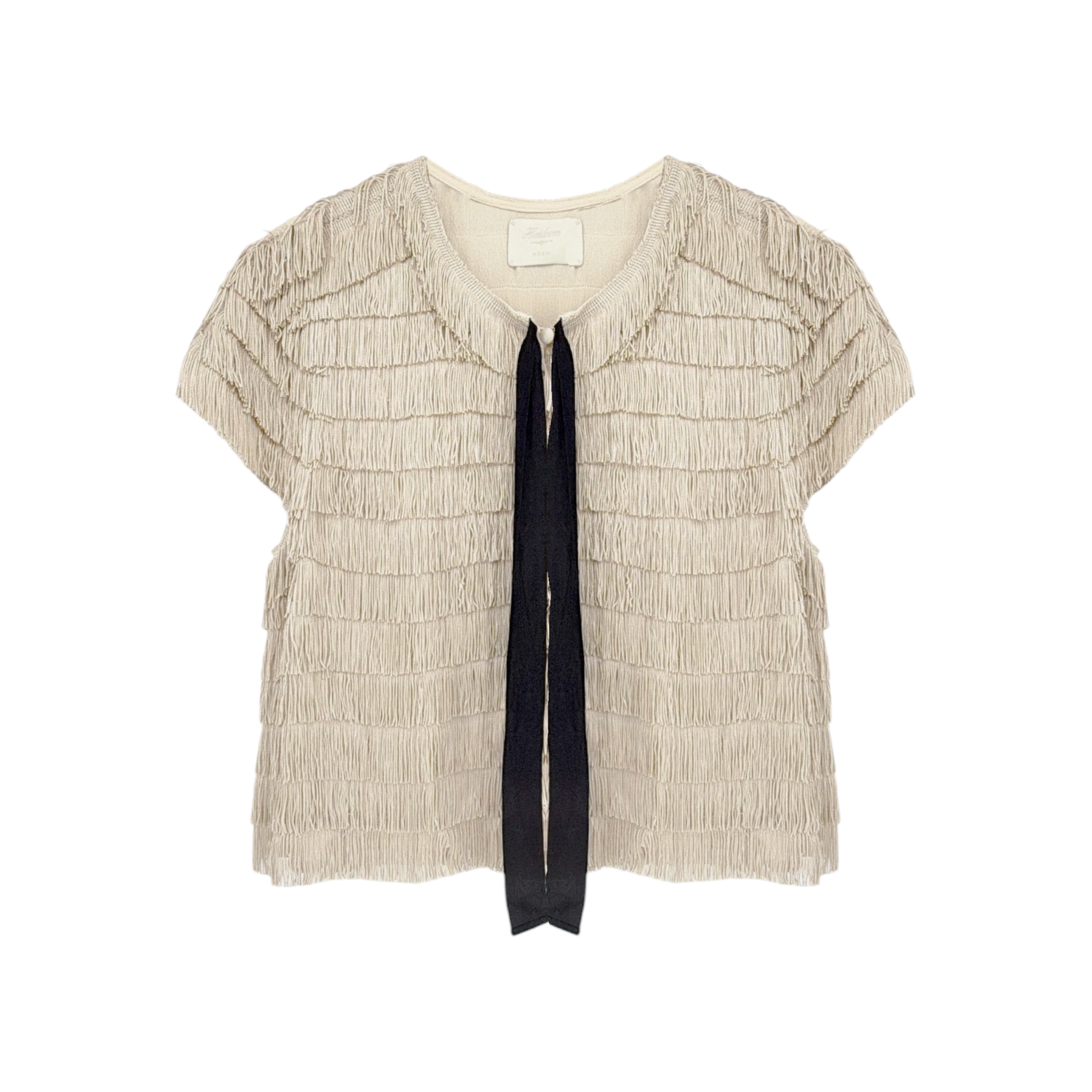 DOEN Heirloom Jovie Top in Vintage Pearl L Doen