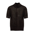DOLCE & GABBANA Metallic Mock Neck Sweater Dolce & Gabbana