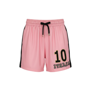 DOLCE & GABBANA Silk Sport Shorts in Pink IT36|XS