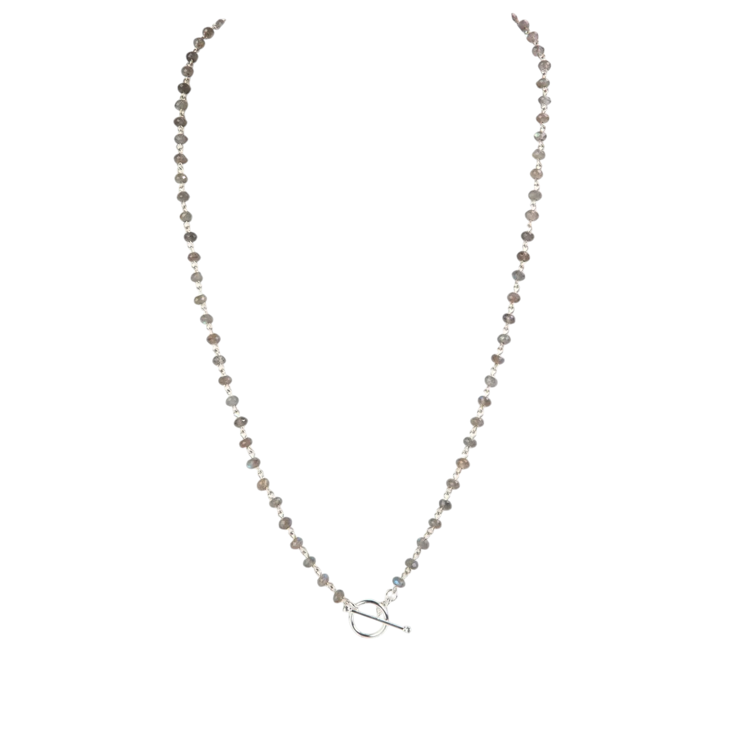 VIRGINS SAINTS & ANGELS VSA Delfina 6mm Lux Labradorite & Silver