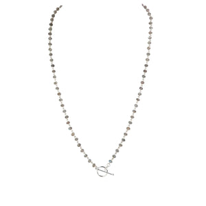 VIRGINS SAINTS & ANGELS VSA Delfina 6mm Lux Labradorite & Silver