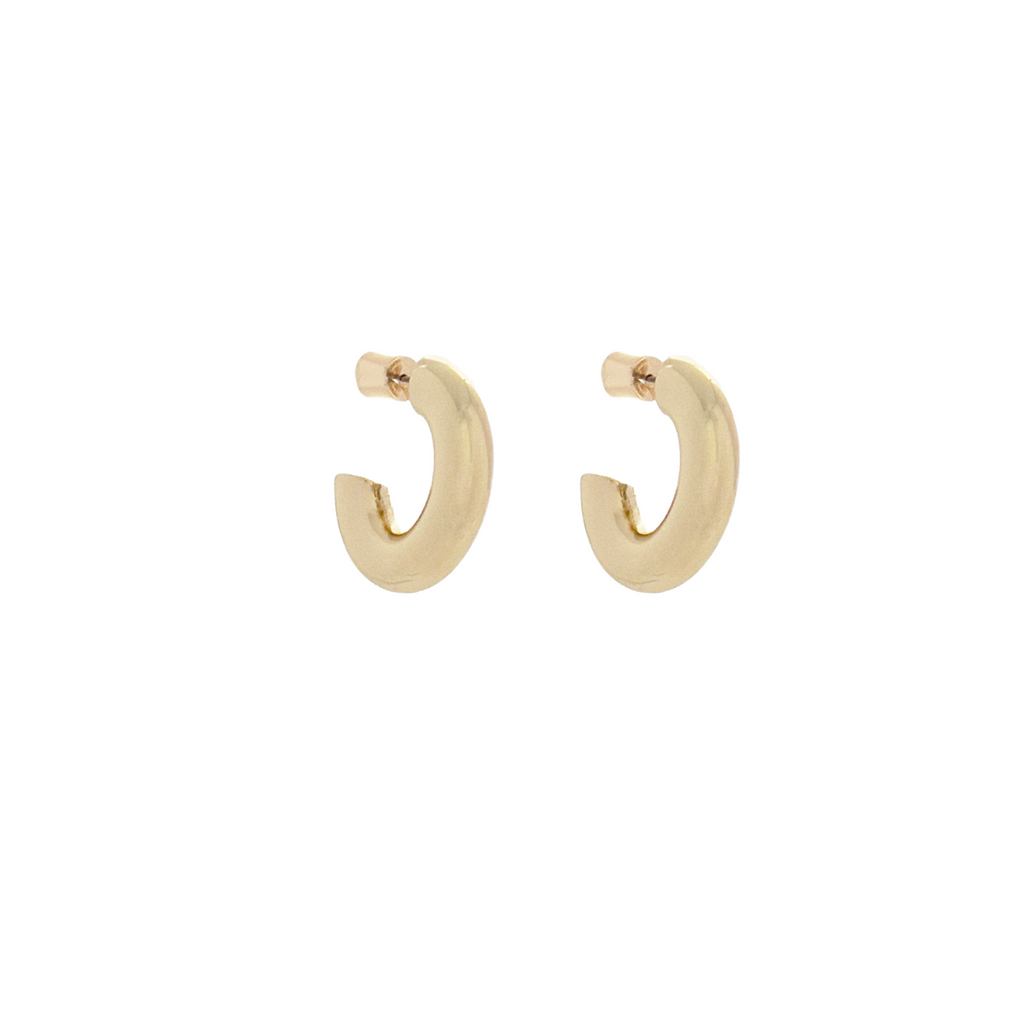 ELSIE FRIEDA Small Fringe Hoop Razzle Dazzle Earrings Elsie Frieda