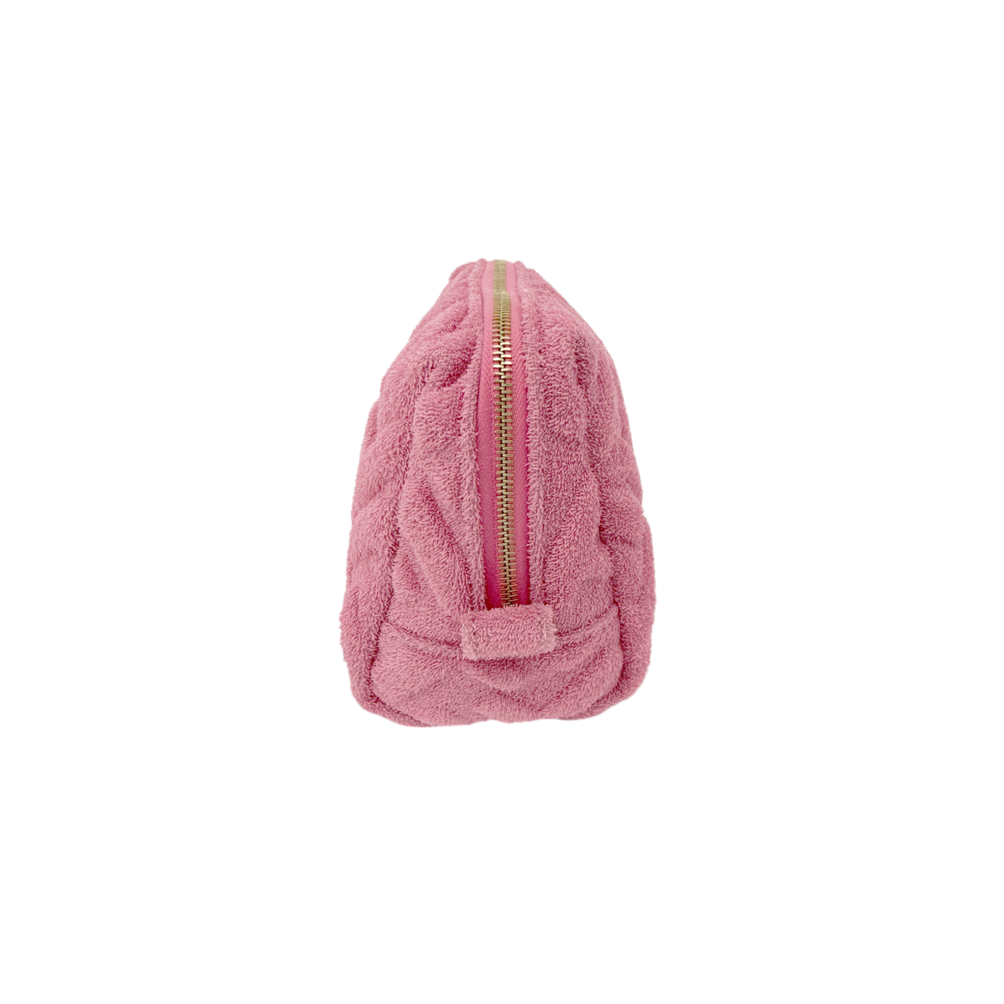 FENDI FF 1974 Cosmetic Pouch Zucca Embossed Terry Cloth Fendi